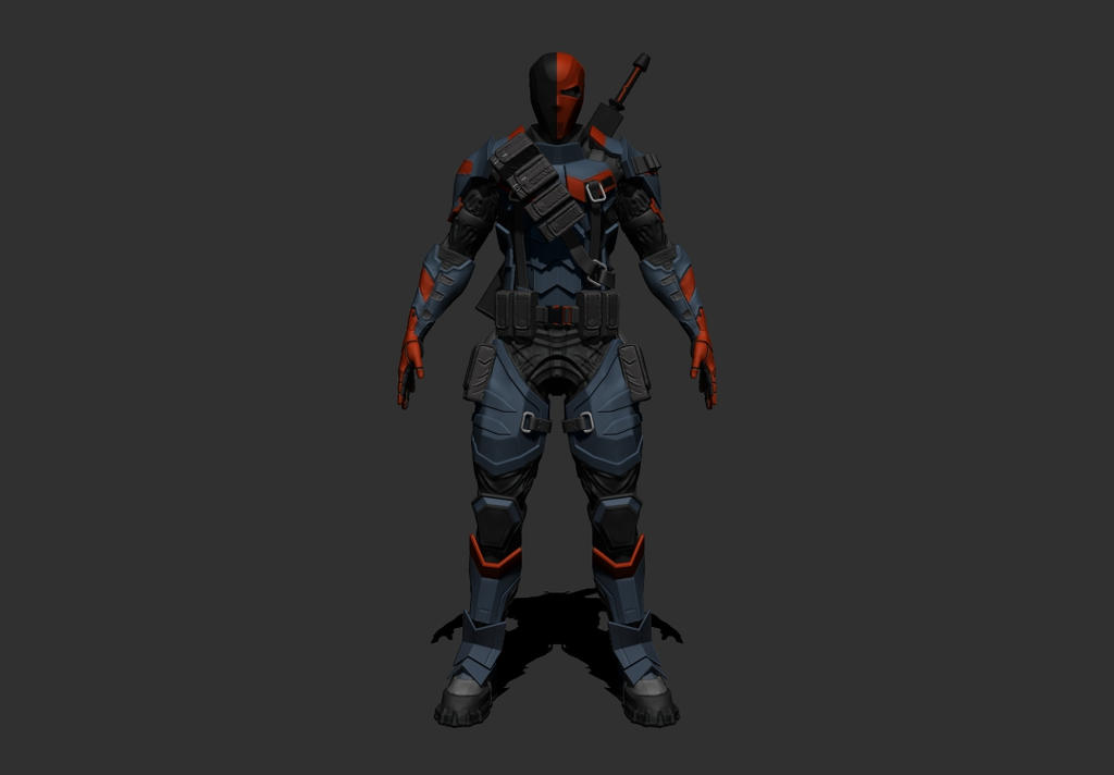 Death Stroke Progress 6