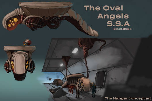 The Oval Angels concept art(COMMISSIONS OPEN)