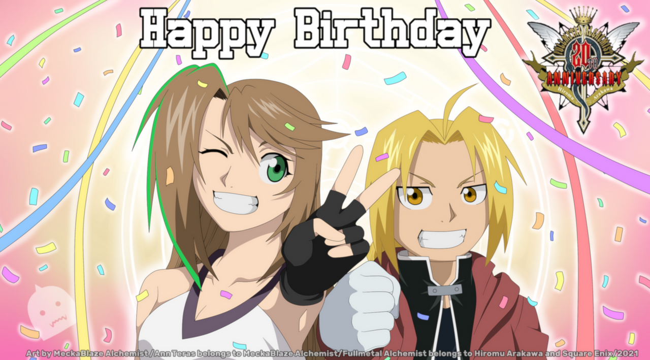 Happy Birthday Fullmetal Alchemist th By Meckablaze Alchemist On Deviantart Happy Birthday Fullmetal Alchemist th By Meckablaze Alchemist On Deviantart