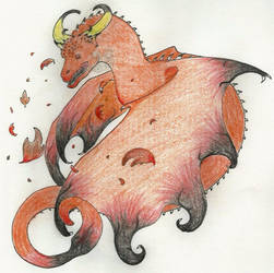 Art trade - Autumnish Dragon