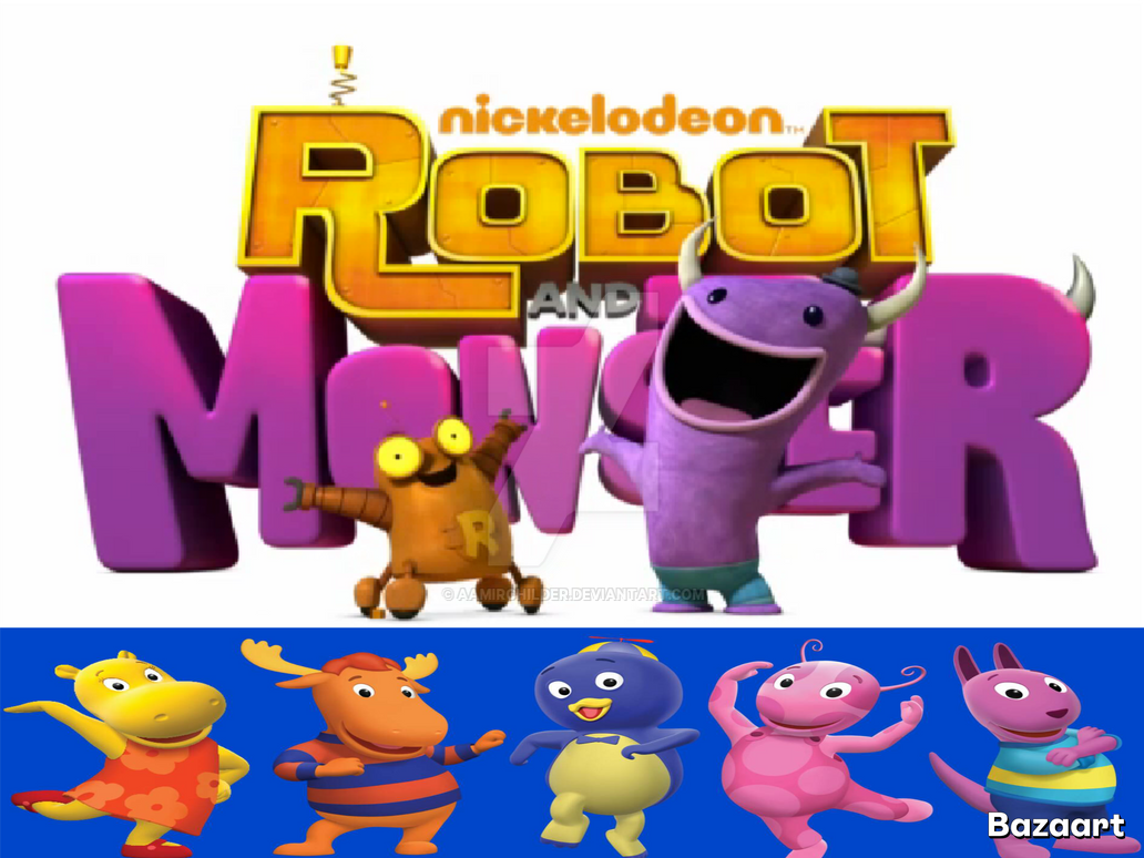Backyardigans Bot Backyardigans Likes Robot and Monster by Aamirchilder on DeviantArt