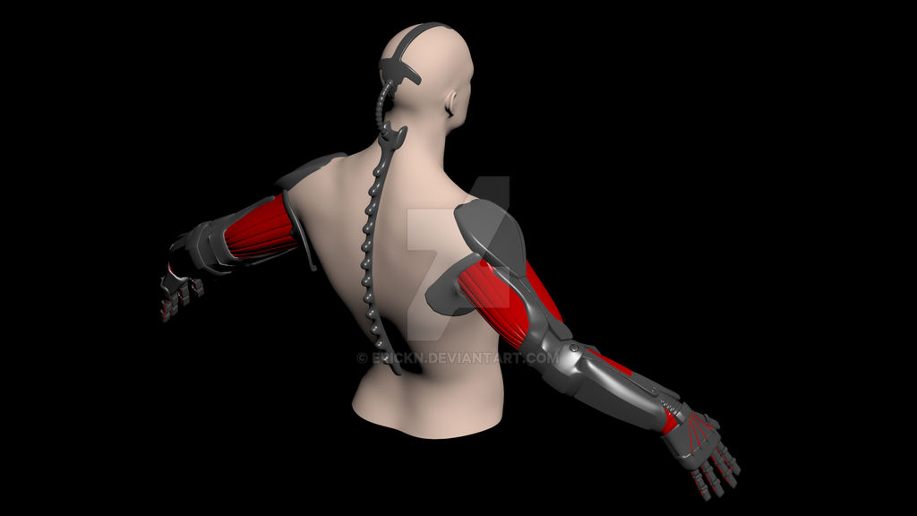 Drawable Bionic Arm Bionic Arm by erickn on DeviantArt
