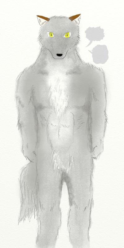 Earless Werewolf Nameless werewolf by GarouLupus on DeviantArt