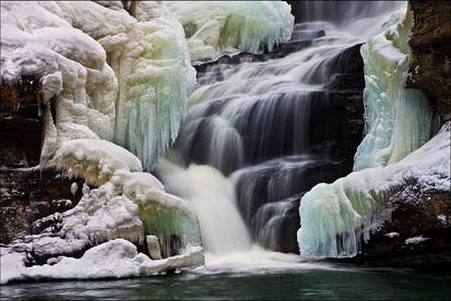 Fulmer Falls - Winter - Bottom