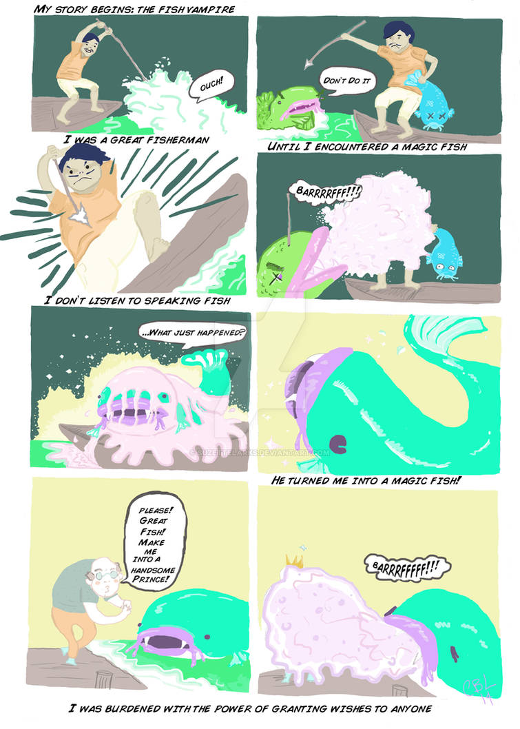 Vapthe Fish Introducing: the Vampire Fish by SuzetteLarks on DeviantArt