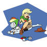 Applejack and Rainbow Dash