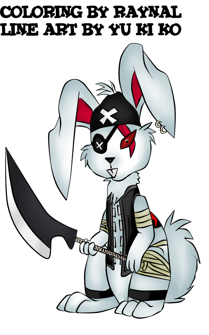 Easa The Killer Bunny by raynalart on DeviantArt