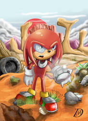 Knuckles Sandopolis zone (STC 20)