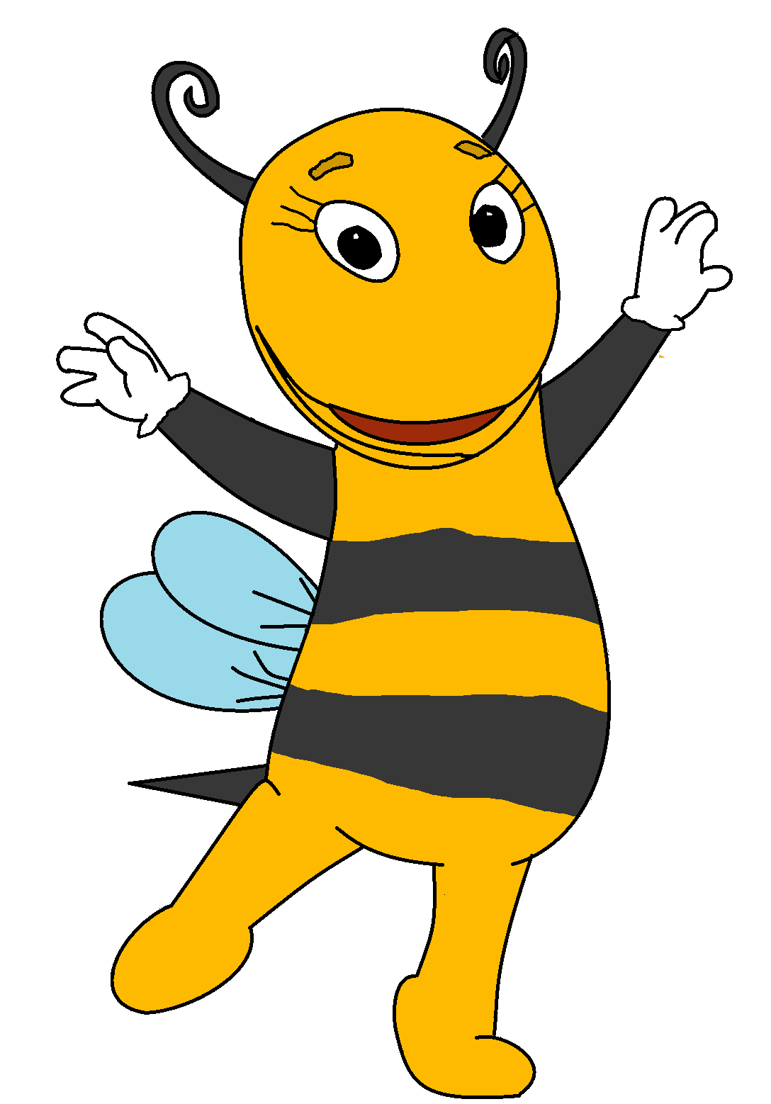 Backyardigans Deviantart Giant Backyardigans OC Lee base by armiv on DeviantArt