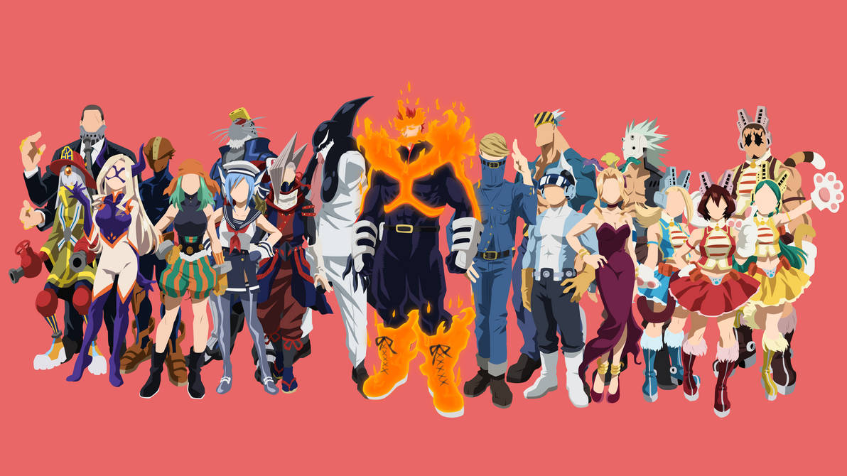 My Hero Academia - Pro Heroes by VK-for-da-win on DeviantArt