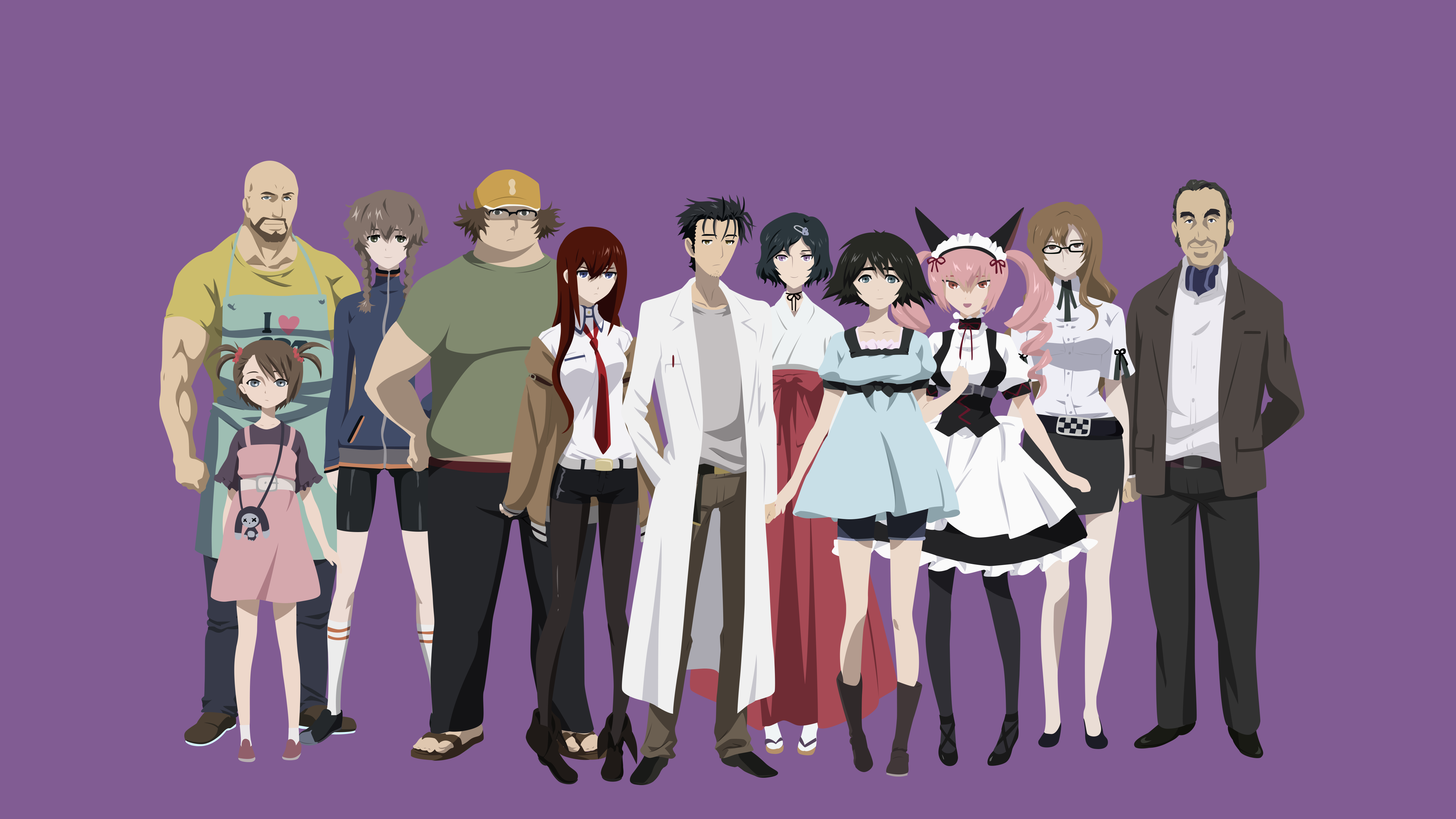 Steins;Gate All Characters Picture Click Quiz - By XSTEINSGATE_fanX