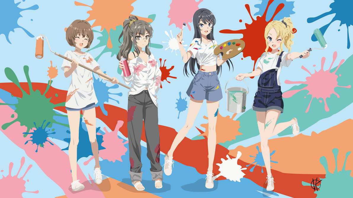 Rascal Does Not Dream of Bunny Girl Senpai -Paint by VK-for-da-win on ...