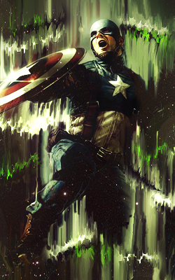 Capitan America Bad Smudge