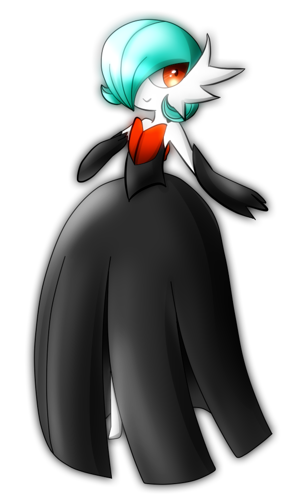 Shiny Mega Gardevoir transparent background PNG clipart