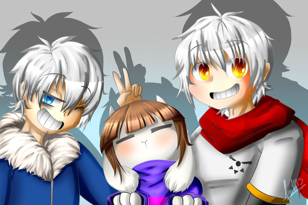 Human Tale Humantale + speedpaint by Any1995 on DeviantArt