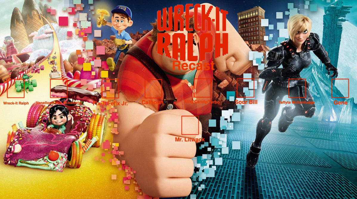 Recaed Ralph Wreck-It Ralph recast by jallroynoy on DeviantArt
