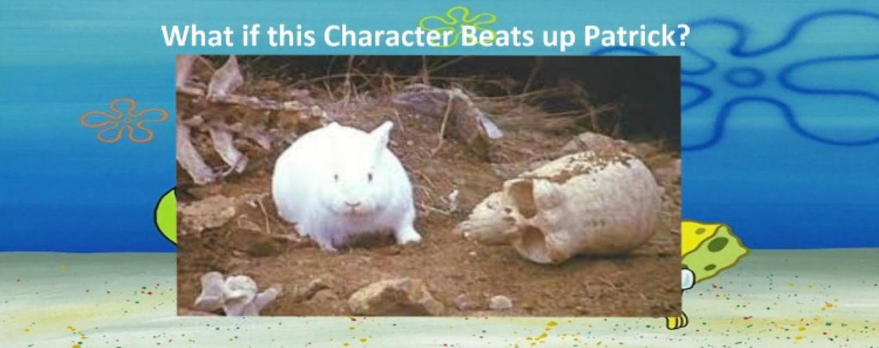 Patrick Rabbit What if the Rabbit Of Caerbannog beat up Patrick by jallroynoy on ...