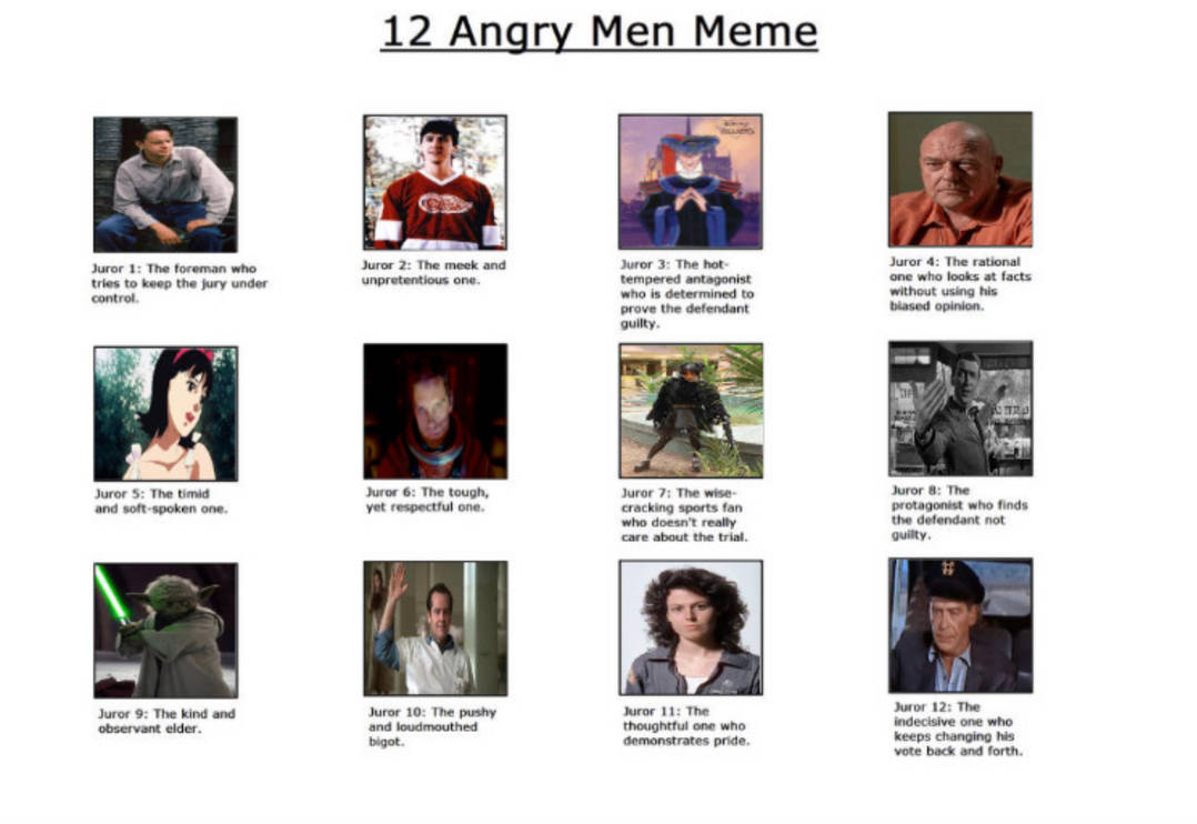 12 Angry Men recast by jallroynoy on DeviantArt
