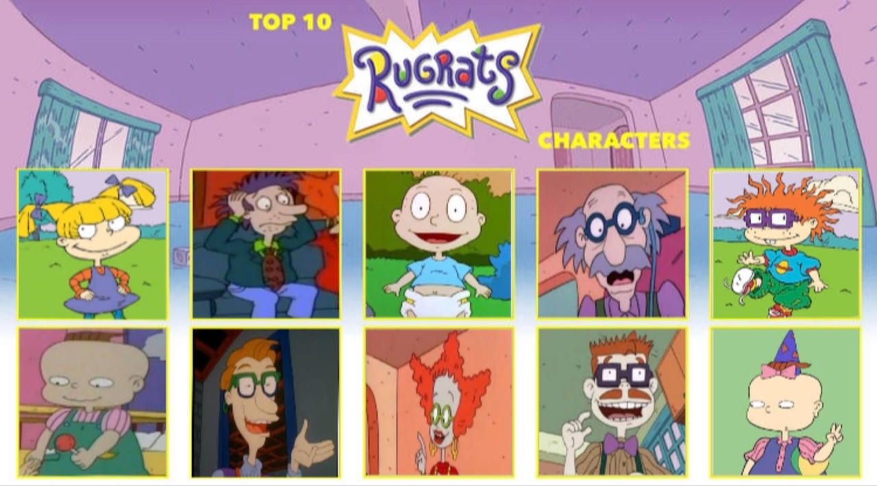 Top 10 Rugrats characters by jallroynoy on DeviantArt