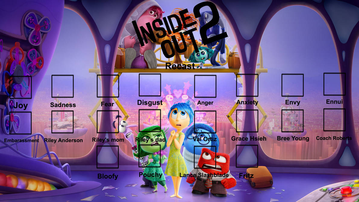 Inside Out Ii Deviantart Inside Out 2 recast by jallroynoy on DeviantArt