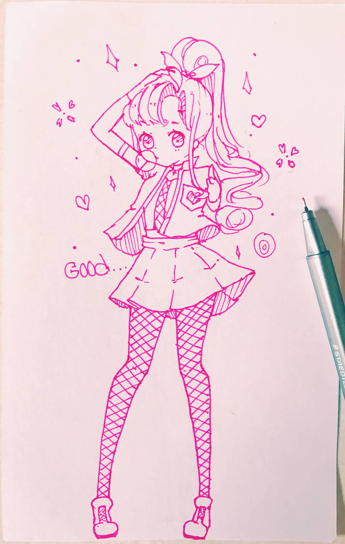 Sketch - Happy birthday MroczniaK by Hiroki-Ajame