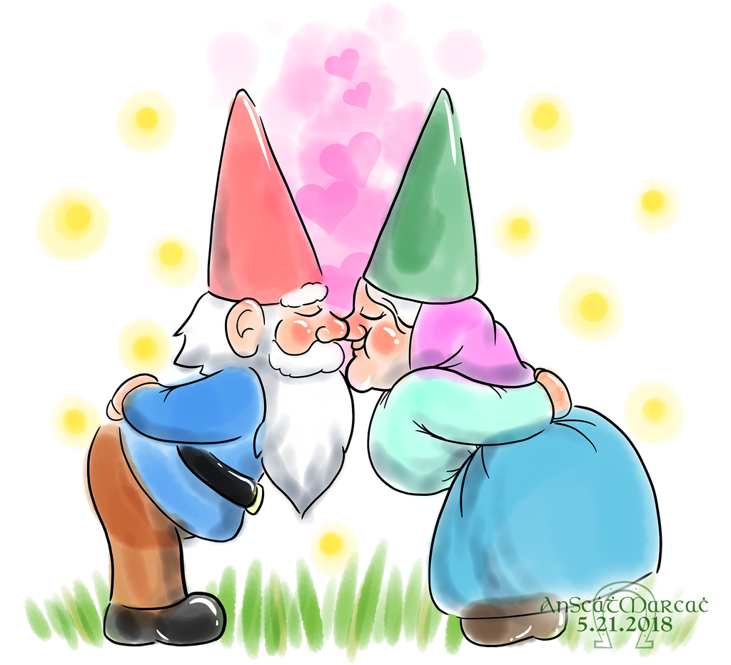 Kissing Gnomes (T-Shirt)