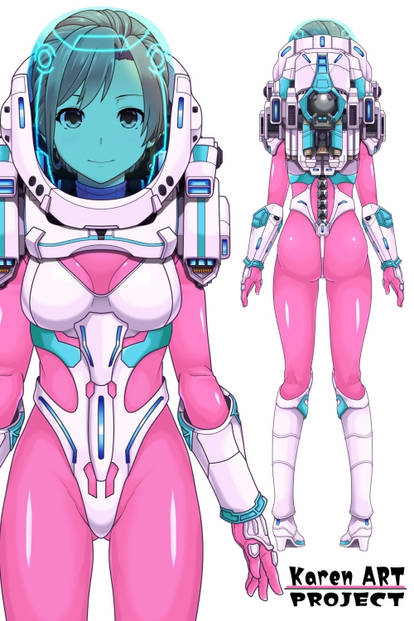 Karen equipped with LAMA's bubble helmet by KarenArtPJ on DeviantArt Karen equipped with LAMA's bubble helmet by KarenArtPJ on DeviantArt