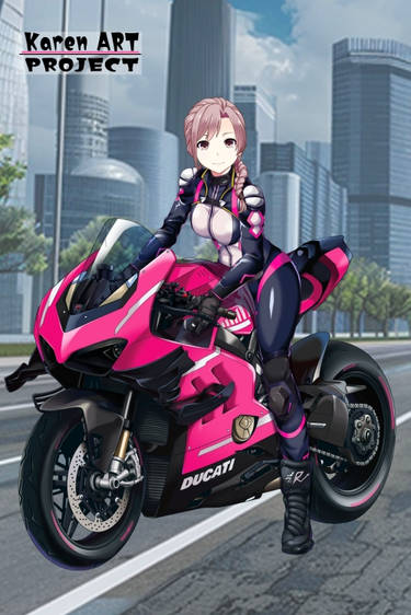 Deviantart Riding Motorcycle Karen riding a motorcycle by KarenArtPJ on DeviantArt