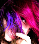 Pink and Purple Hair 3 by littlehippy