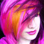 Pink, Yellow and Purple Hair