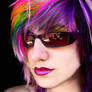 Rainbow hair colours