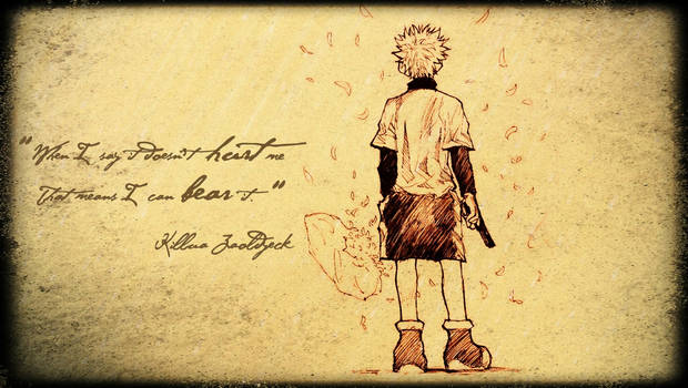 Killua's Quote