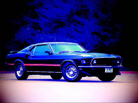 1969 Ford Mustang Mach 1 428 Cobra