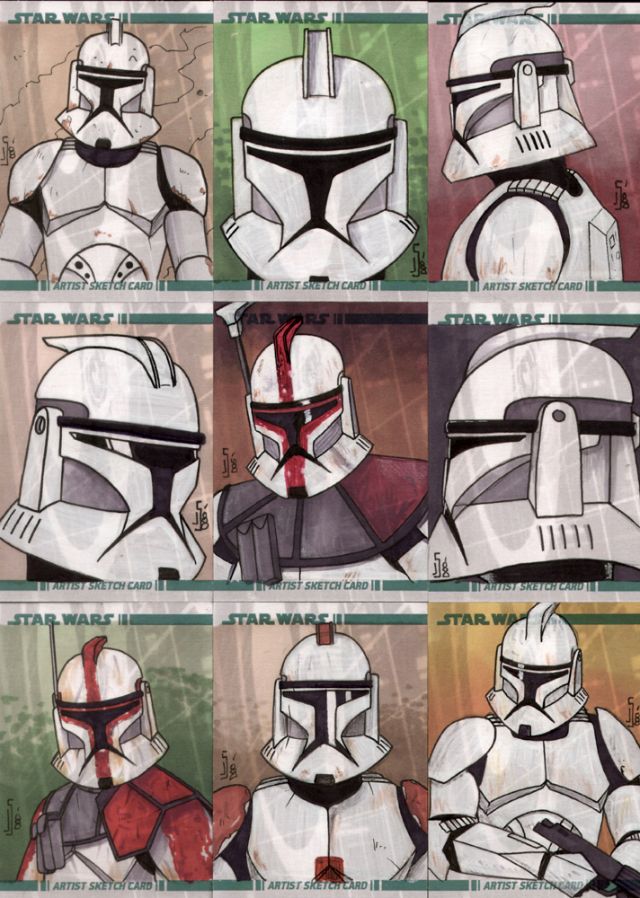 Clone Wars cards