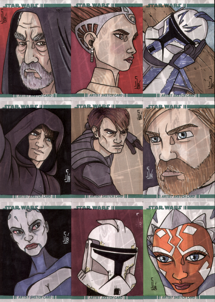 Clone Wars cards 3