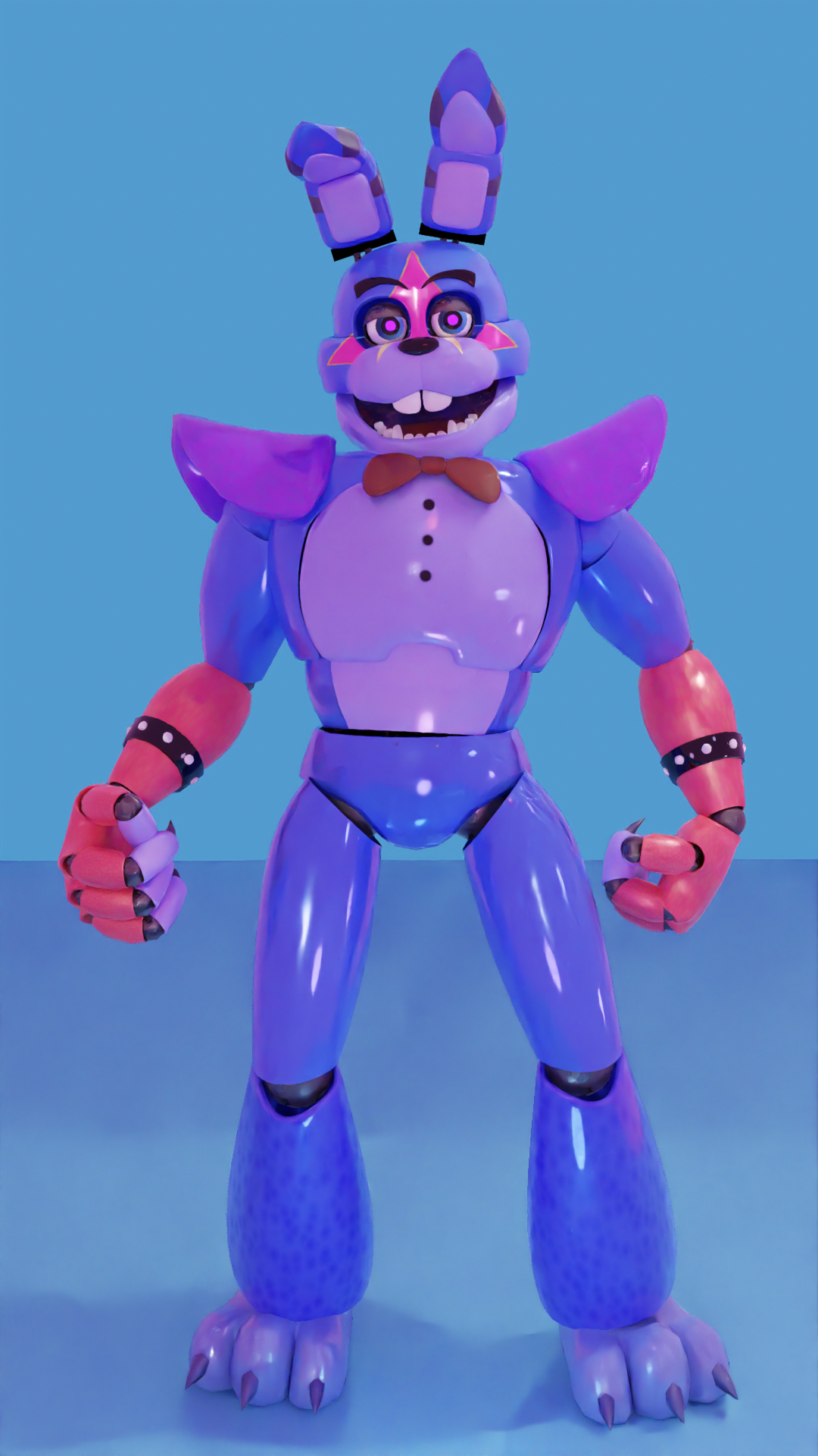 FNaF : Glamrock Bonnie - Blender 2.8+ by DravenJV01 on DeviantArt