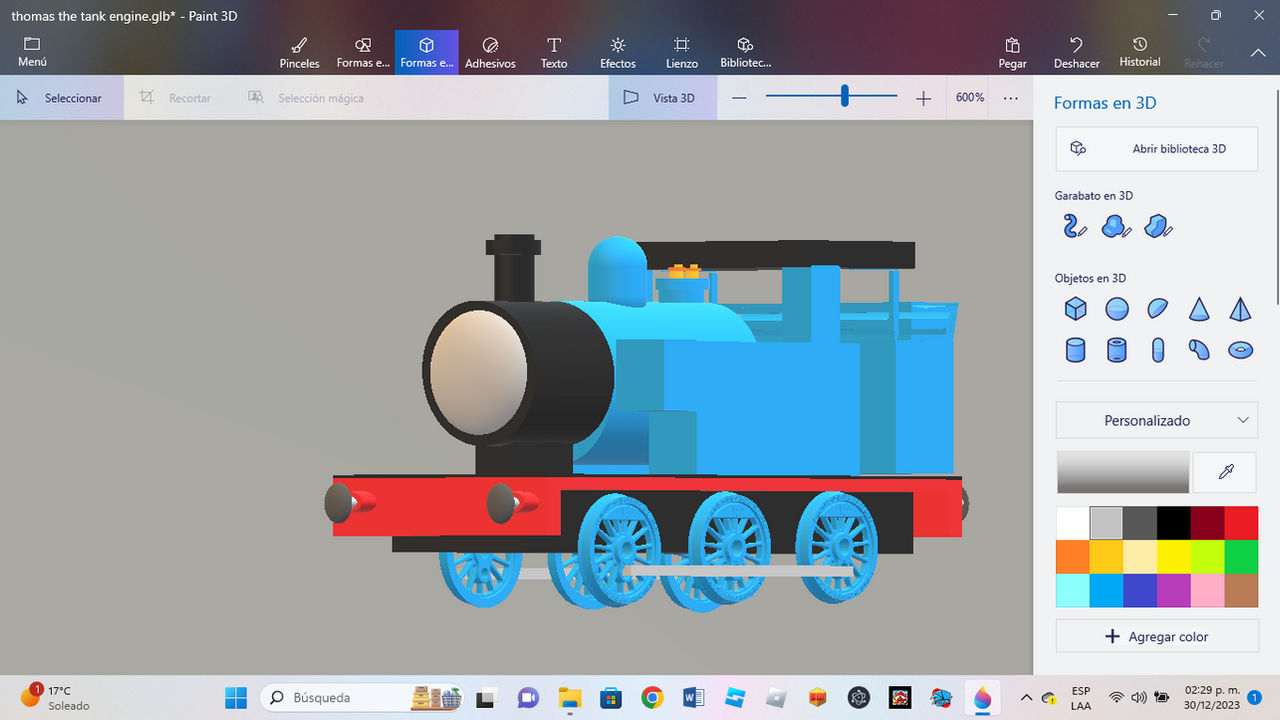 Draw Rws Thomas 3d rws thomas model wip by isai09 on DeviantArt