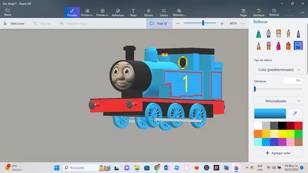 rws thomas 3d model finally done.