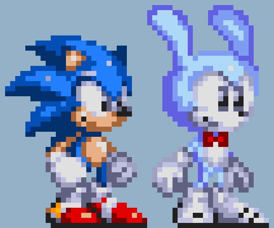 Sonic Rabbit Pixle My ModGen Version of Max The Rabbit (early Sonic) by isai09 on DeviantArt