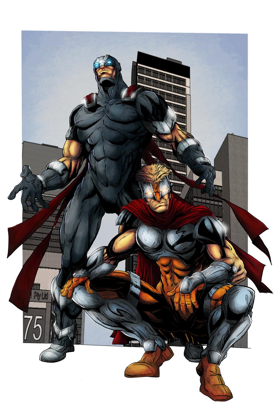 Powerman and Kid Kapow