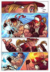 Ryu x Terry Page 4