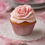 Rosewater Cupcake