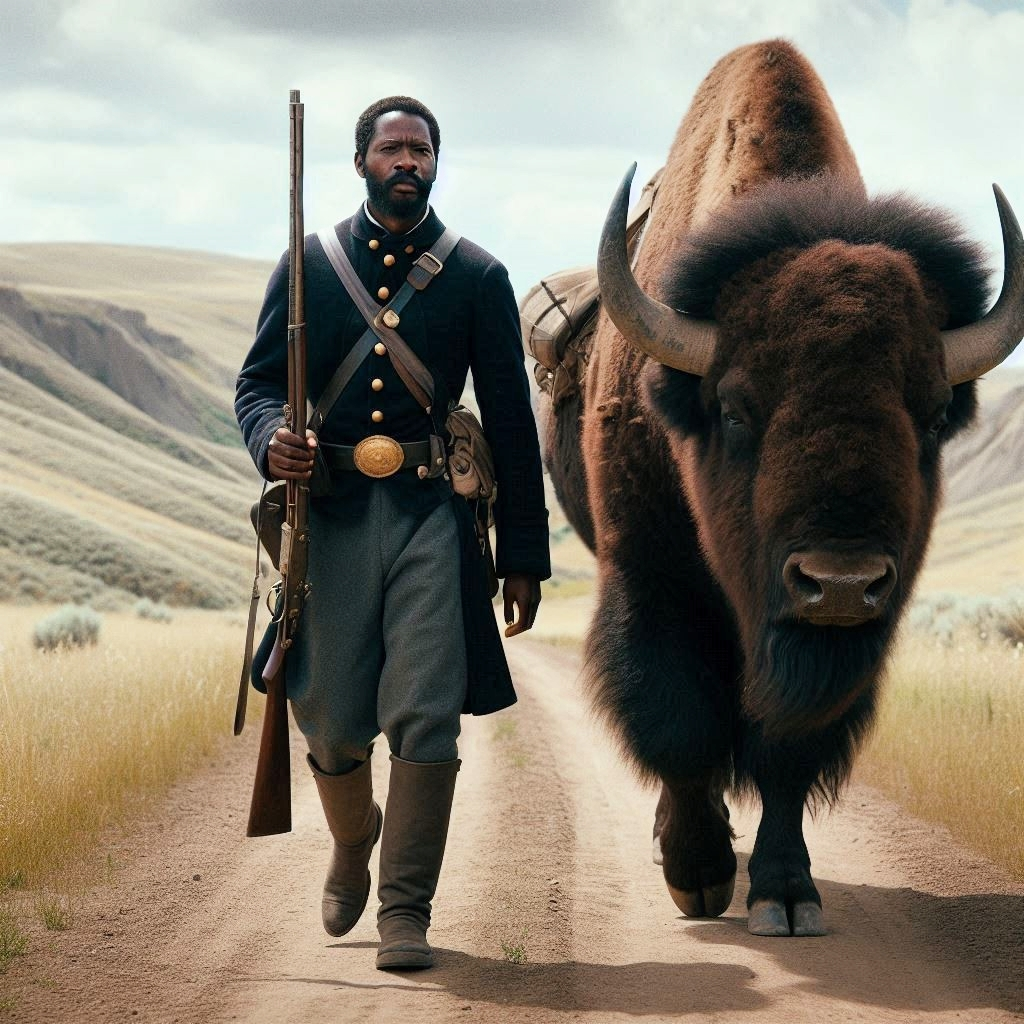 Buffalo Rigging Character Buffalo Soldier by Blkwax45 on DeviantArt
