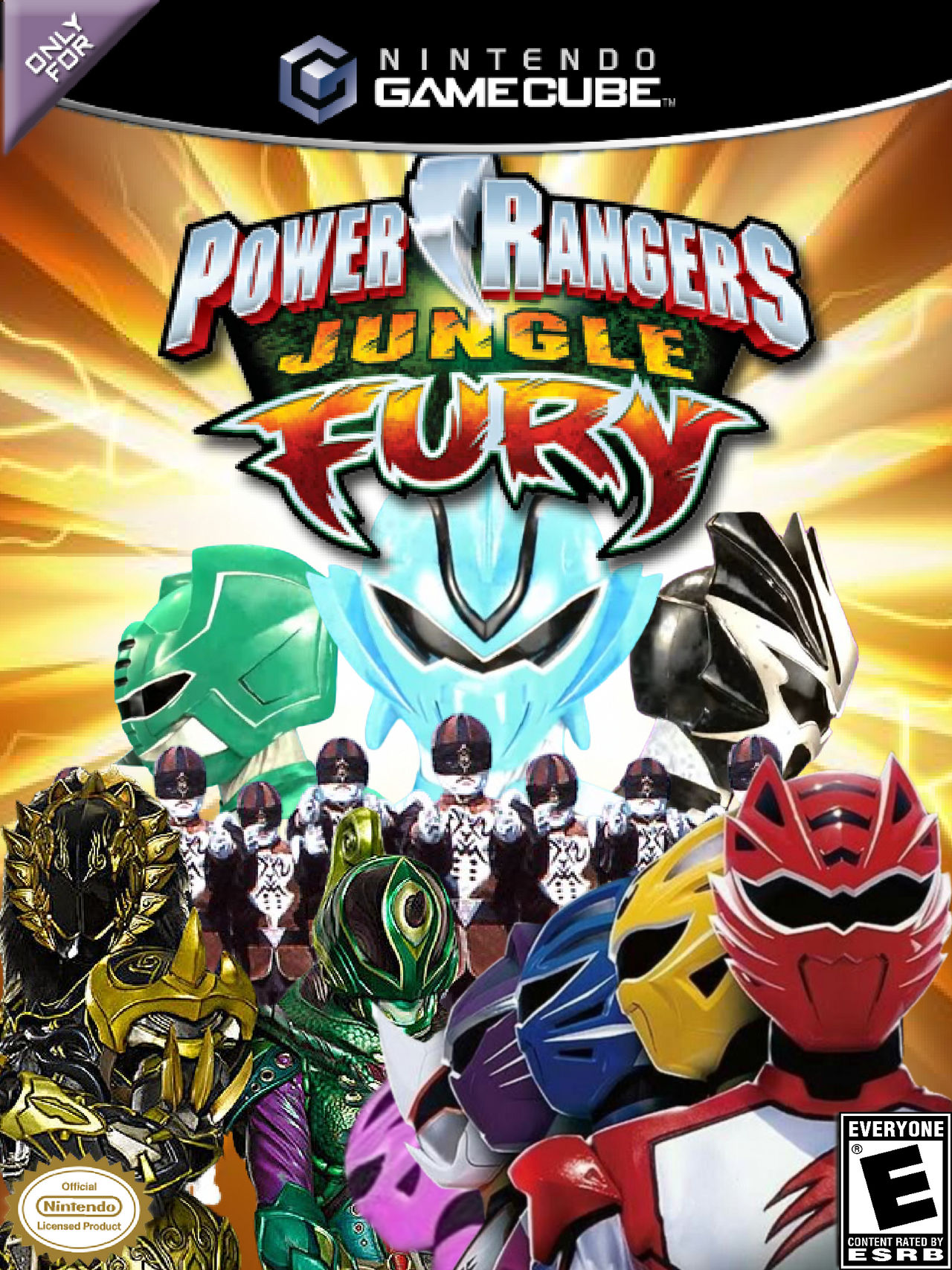 Power rangers jungle fury on Nintendo GameCube by Cherryboi2000 on ...