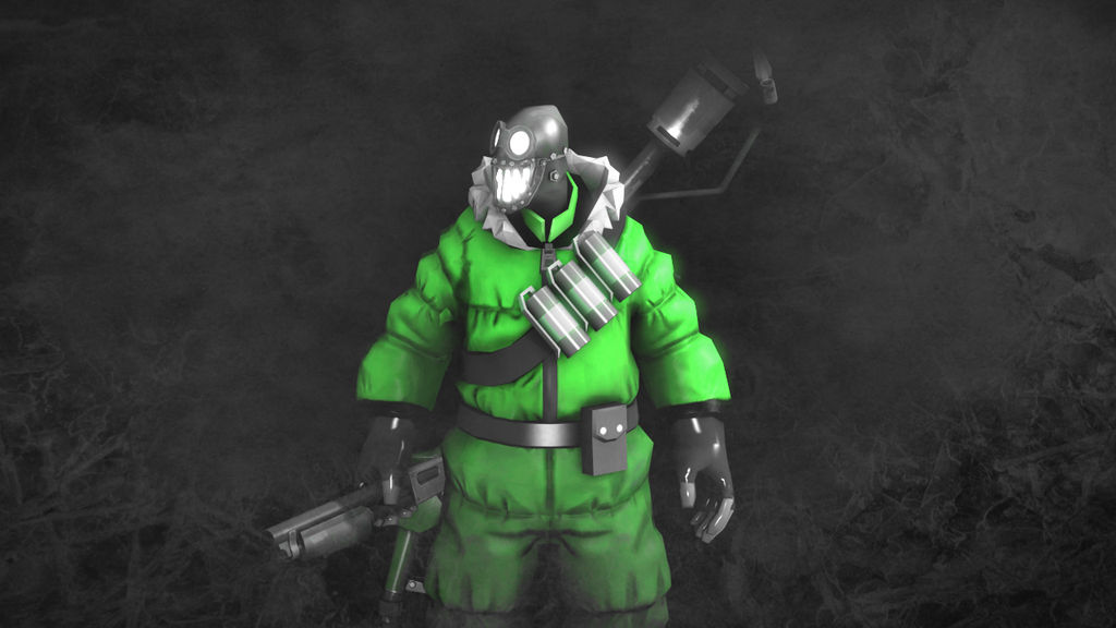 Pyro Poster GREEN by heyzlol on DeviantArt