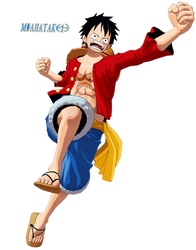 One Piece Film GOLD Render [PNG] by miahatake13 on DeviantArt