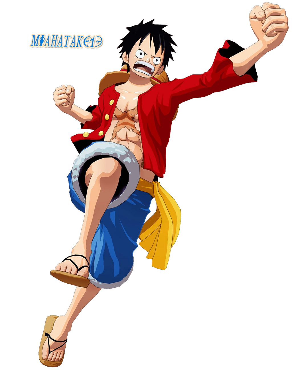 N64 Luffy Style Rend Luffy render by miahatake13 on DeviantArt