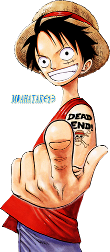 Luffy (Manga) render