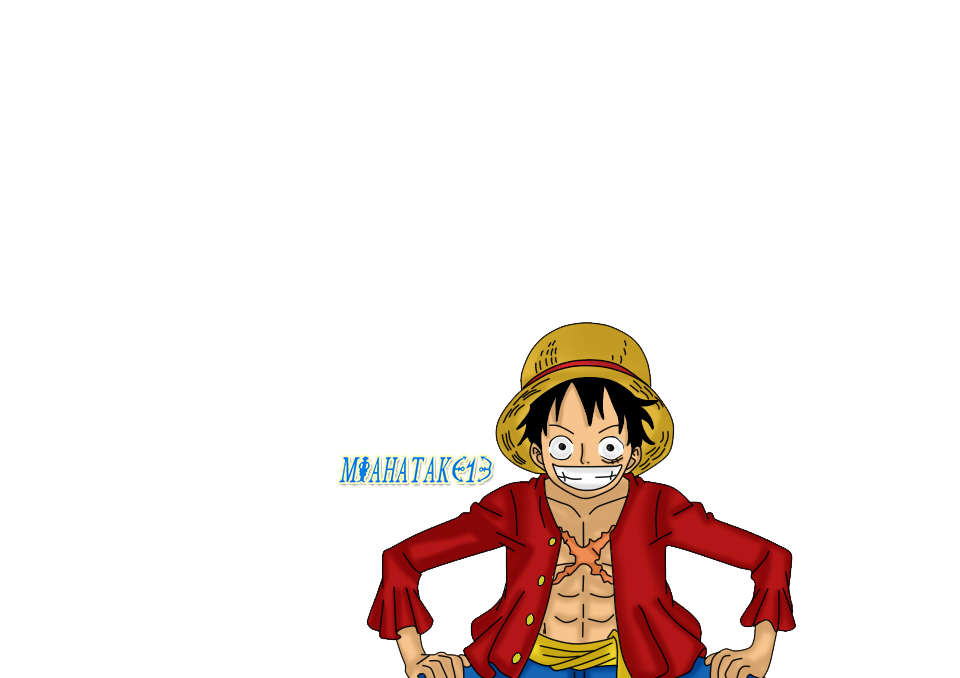 Luffy render [PNG] One Piece