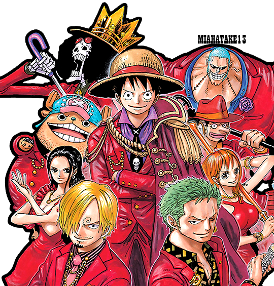 One Piece Film GOLD Render [PNG] by miahatake13 on DeviantArt